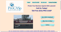 Desktop Screenshot of procasp.com