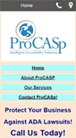 Mobile Screenshot of procasp.com